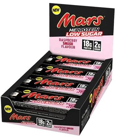 MARS - HIGH PROTEIN BAR - RASPBERRY (MÁLNA) - 12X55 G