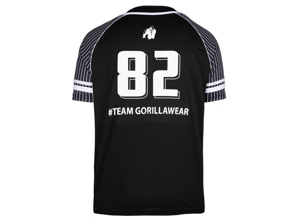 GORILLA WEAR - 82 BASEBALL JERSEY BLACK - FEKETE PÓLÓ