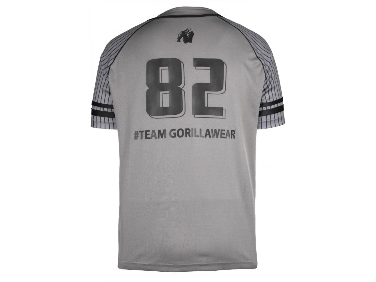 GORILLA WEAR - 82 BASEBALL JERSEY GREY - SZÜRKE PÓLÓ