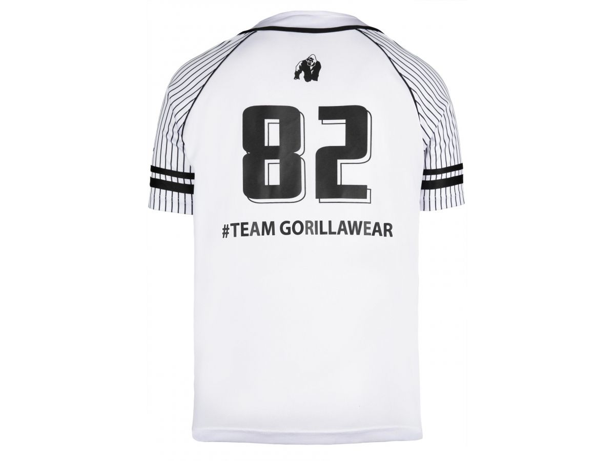 GORILLA WEAR - 82 BASEBALL JERSEY WHITE - FEHÉR PÓLÓ