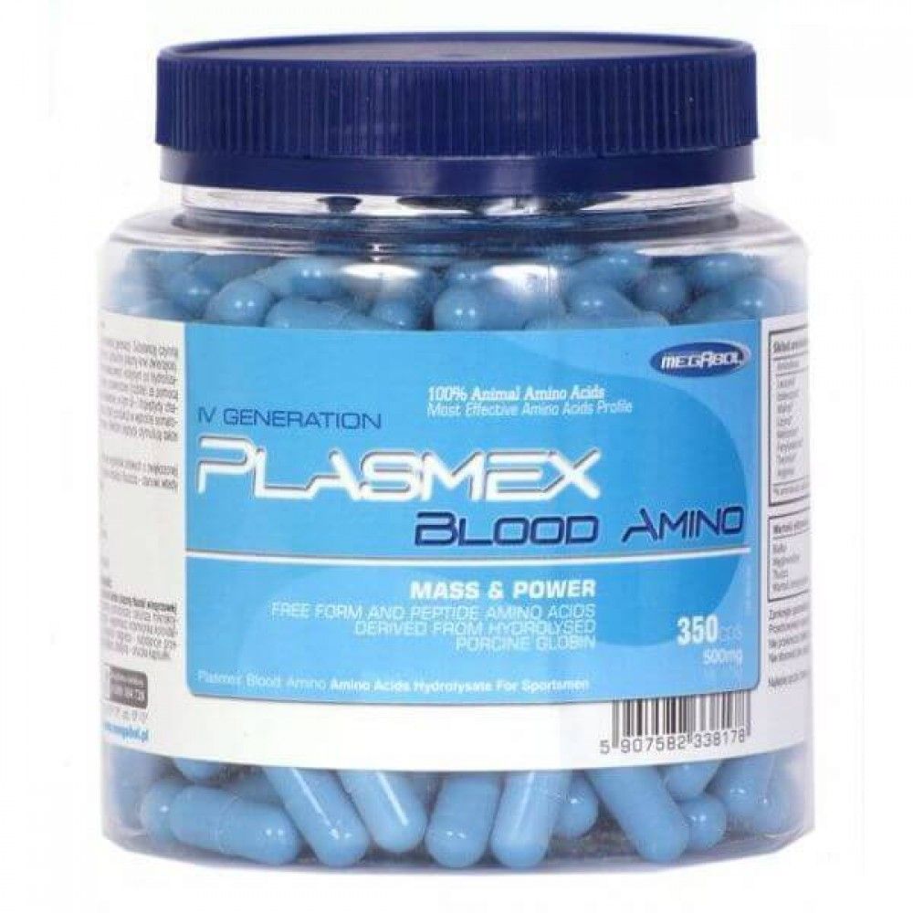 MEGABOL - PLASMEX BLOOD AMINO - 350 KAPSZULA