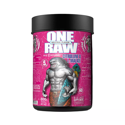 ZOOMAD LABS - ONE RAW - CITRULLINE D L-MALATE FORMULA - 300 G ZOOMAD LABS - ONE RAW - CITRULLINE D L-MALATE FORMULA - 300 G