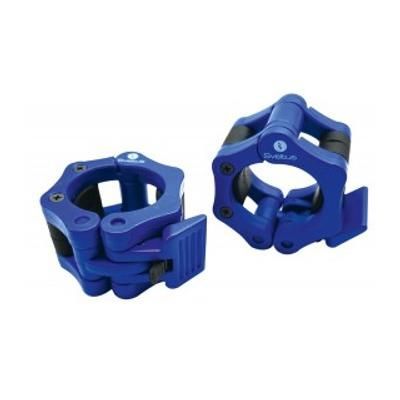SVELTUS - CLAMP COLLAR FOR OLYMPIC BAR BLUE - TÁRCSARÖGZÍTŐ OLIMPIAI RÚDHOZ KÉK - 50 MM SVELTUS - CLAMP COLLAR FOR OLYMPIC BAR BLUE - TÁRCSARÖGZÍTŐ OLIMPIAI RÚDHOZ KÉK - 50 MM