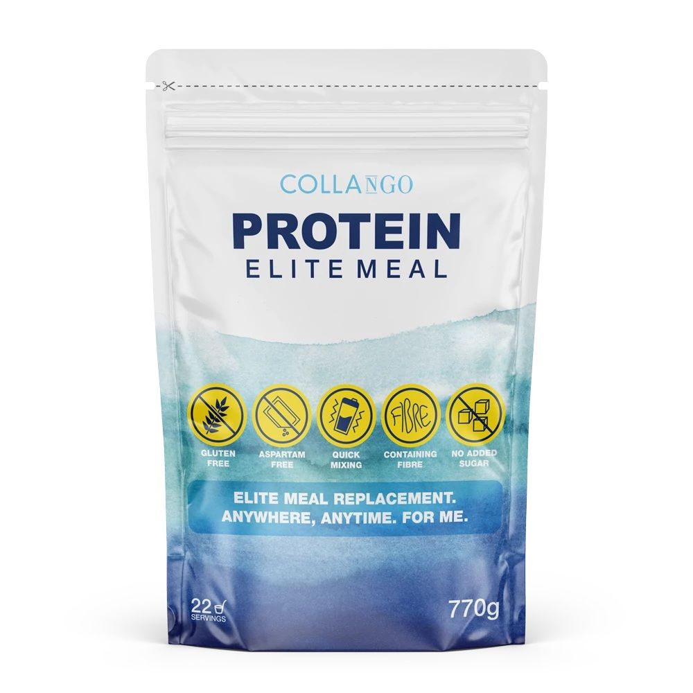 COLLANGO - ELITE MEAL PROTEIN - ÉTKEZÉSHELYETTESÍTŐ MAGAS KOLLAGÉN ÉS ROST TARTALOMMAL - 770 G COLLANGO - ELITE MEAL PROTEIN - ÉTKEZÉSHELYETTESÍTŐ MAGAS KOLLAGÉN ÉS ROST TARTALOMMAL - 770 G