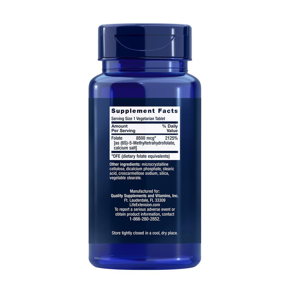 LIFE EXTENSION - HIGH POTENCY OPTIMIZED FOLATE - 30 TABLETTA LIFE EXTENSION - HIGH POTENCY OPTIMIZED FOLATE - 30 TABLETTA