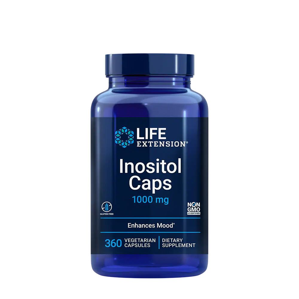 LIFE EXTENSION - INOSITOL CAPS - 360 KAPSZULA LIFE EXTENSION - INOSITOL CAPS - 360 KAPSZULA