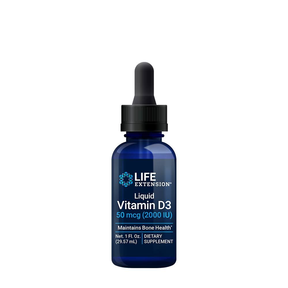 LIFE EXTENSION - LIQUID VITAMIN D3 2000 IU - 29 ML