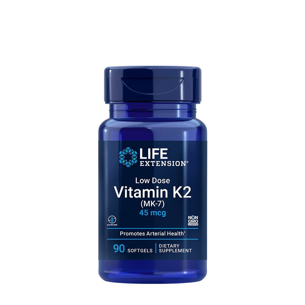 LIFE EXTENSION - LOW DOSE VITAMIN K2 - 90 KAPSZULA LIFE EXTENSION - LOW DOSE VITAMIN K2 - 90 KAPSZULA