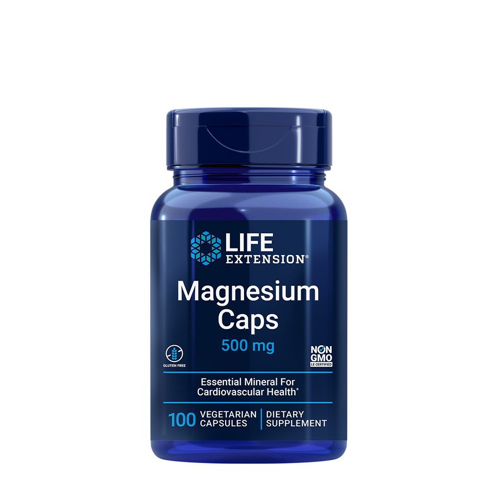 LIFE EXTENSION - MAGNESIUM CAPS 500 MG - 100 KAPSZULA LIFE EXTENSION - MAGNESIUM CAPS 500 MG - 100 KAPSZULA