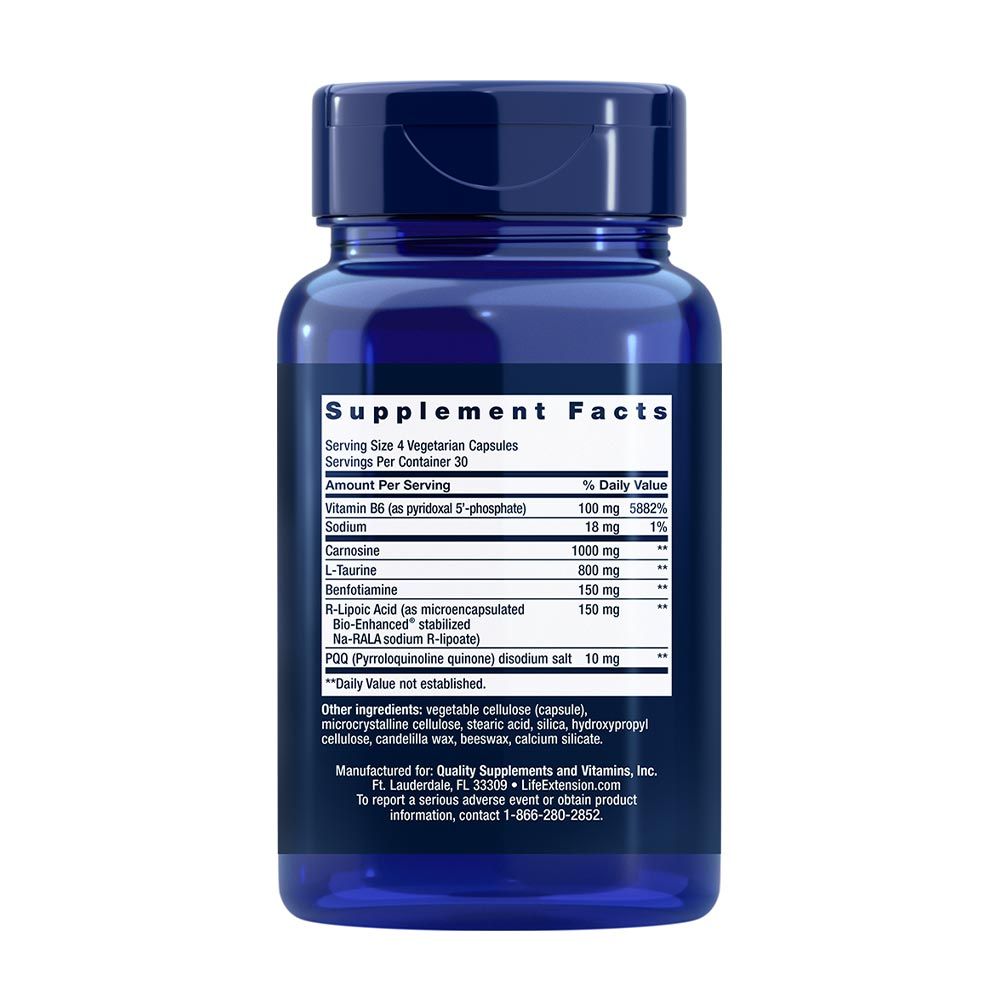 LIFE EXTENSION - MITOCHONDRIAL ENERGY OPTIMIZER WITH PQQ - 120 KAPSZULA LIFE EXTENSION - MITOCHONDRIAL ENERGY OPTIMIZER WITH PQQ - 120 KAPSZULA