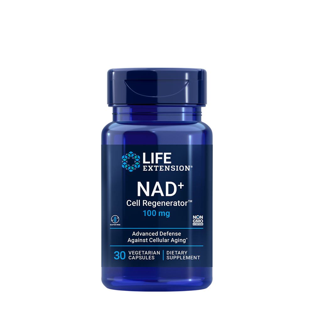 LIFE EXTENSION - NAD+ CELL REGENERATOR 100 MG - 30 KAPSZULA LIFE EXTENSION - NAD+ CELL REGENERATOR 100 MG - 30 KAPSZULA