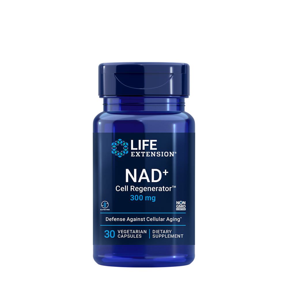 LIFE EXTENSION - NAD+ CELL REGENERATOR 300 MG - 30 KAPSZULA LIFE EXTENSION - NAD+ CELL REGENERATOR 300 MG - 30 KAPSZULA