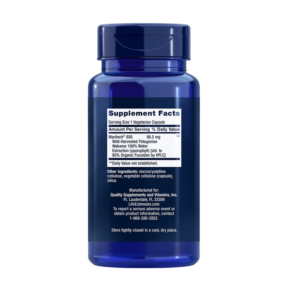 LIFE EXTENSION - OPTIMIZED FUCOIDAN WITH MARITECH - 60 KAPSZULA LIFE EXTENSION - OPTIMIZED FUCOIDAN WITH MARITECH - 60 KAPSZULA