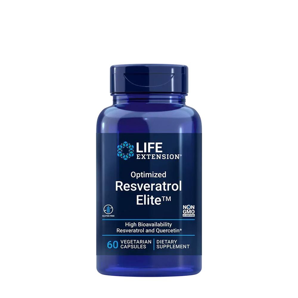 LIFE EXTENSION - OPTIMIZED RESVERATROL ELITE - 60 KAPSZULA LIFE EXTENSION - OPTIMIZED RESVERATROL ELITE - 60 KAPSZULA