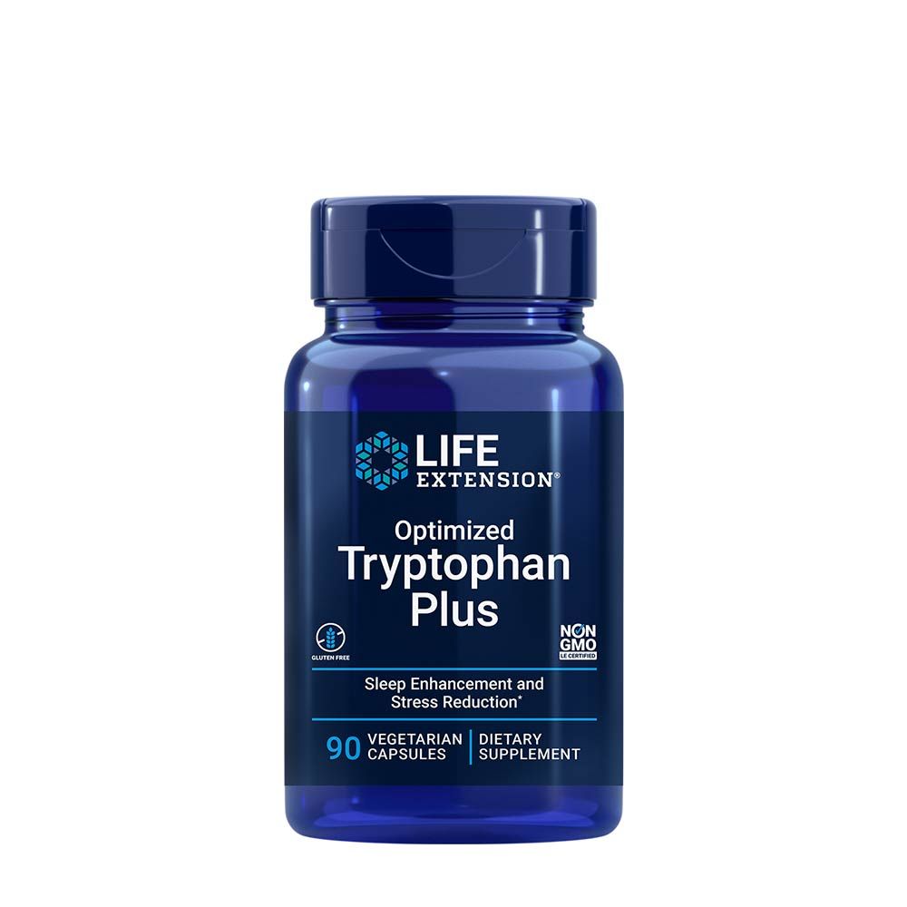 LIFE EXTENSION - OPTIMIZED TRYPTOPHAN PLUS - 90 KAPSZULA LIFE EXTENSION - OPTIMIZED TRYPTOPHAN PLUS - 90 KAPSZULA
