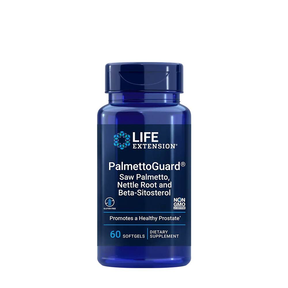 LIFE EXTENSION - PALMETTOGUARD SAW PALMETTO, NETTLE ROOT AND BETA-SITOSTEROL - 60 KAPSZULA LIFE EXTENSION - PALMETTOGUARD SAW PALMETTO, NETTLE ROOT AND BETA-SITOSTEROL - 60 KAPSZULA