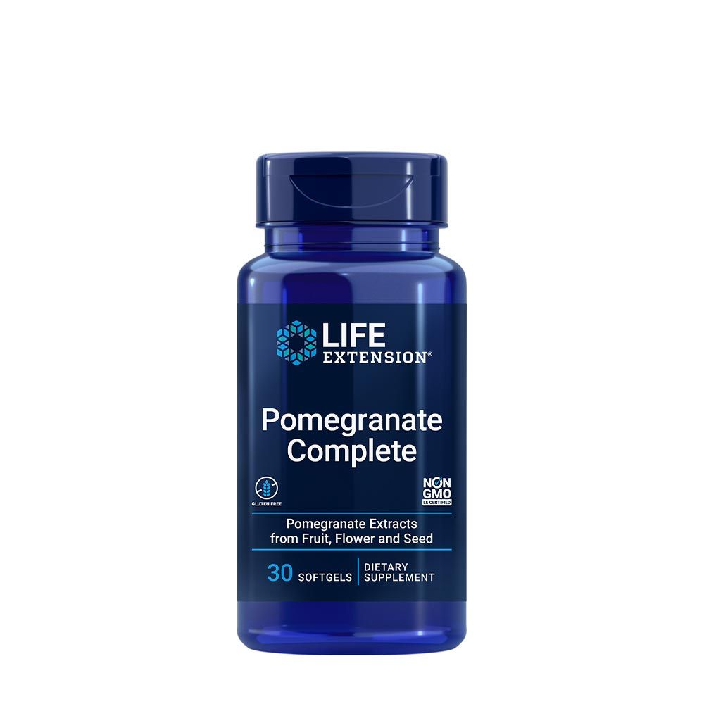 LIFE EXTENSION - POMEGRANATE COMPLETE - 30 KAPSZULA LIFE EXTENSION - POMEGRANATE COMPLETE - 30 KAPSZULA