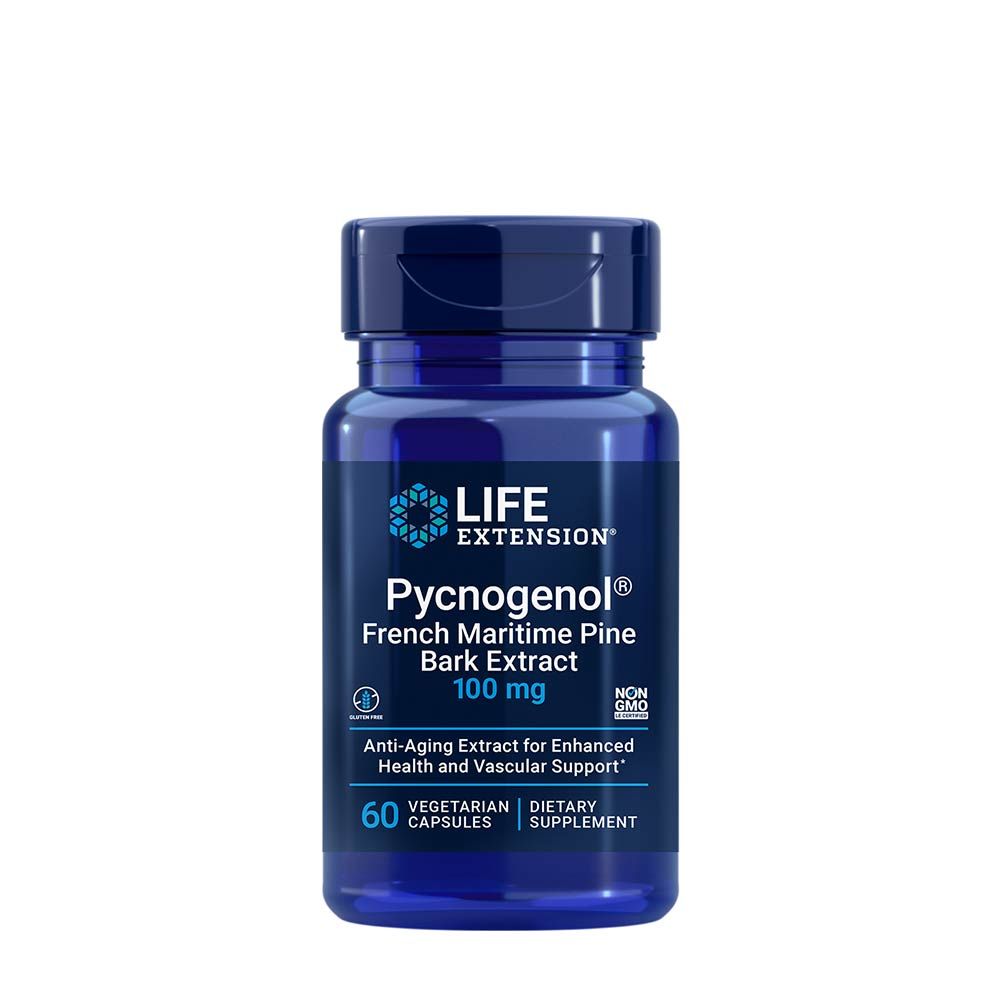 LIFE EXTENSION - PYCNOGENOL 100 MG - 60 KAPSZULA LIFE EXTENSION - PYCNOGENOL 100 MG - 60 KAPSZULA