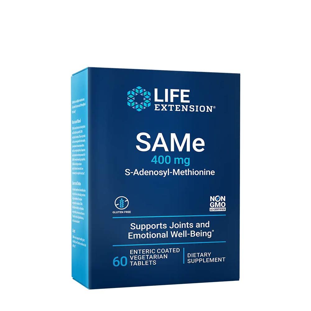 LIFE EXTENSION - SAME 400 MG (S-ADENOSYL-METHIONINE) - 60 TABLETTA LIFE EXTENSION - SAME 400 MG (S-ADENOSYL-METHIONINE) - 60 TABLETTA