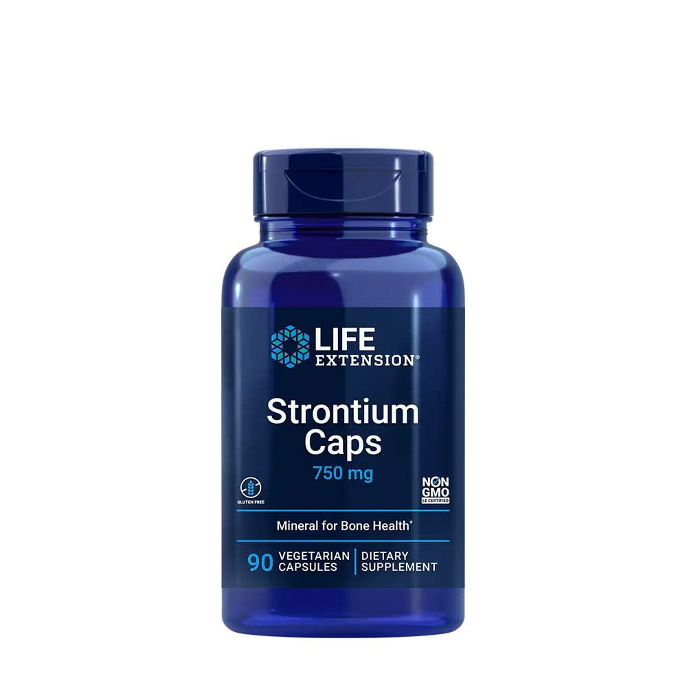 LIFE EXTENSION - STRONTIUM 750 MG - 90 VEG KAPSZULA LIFE EXTENSION - STRONTIUM 750 MG - 90 VEG KAPSZULA