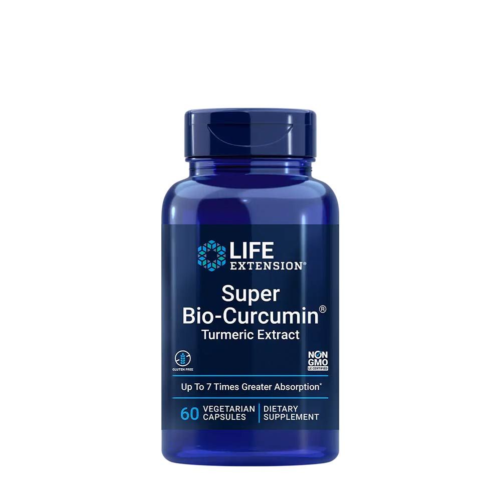LIFE EXTENSION - SUPER BIO-CURCUMIN TURMERIC EXTRACT - 60 KAPSZULA LIFE EXTENSION - SUPER BIO-CURCUMIN TURMERIC EXTRACT - 60 KAPSZULA