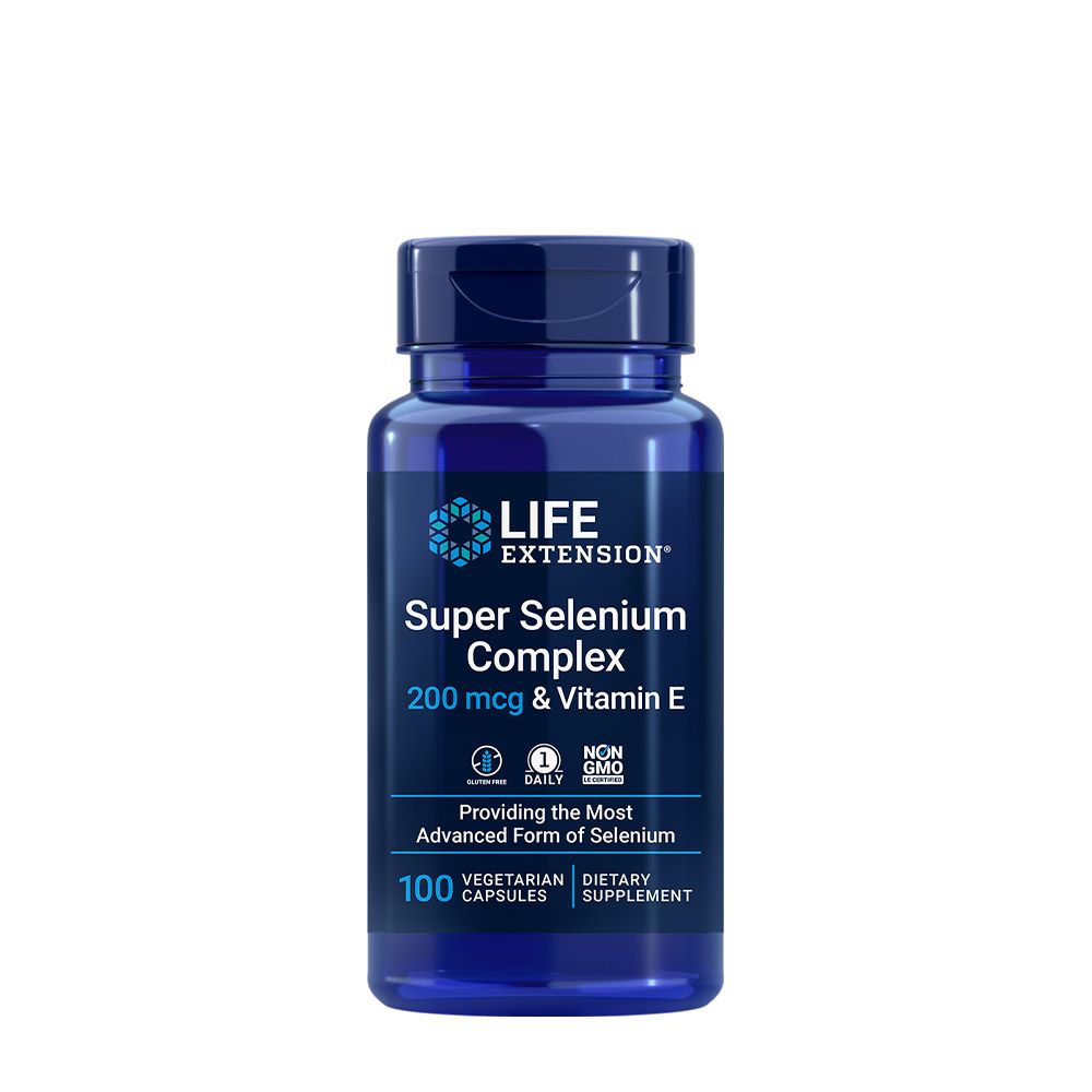 LIFE EXTENSION - SUPER SELENIUM COMPLEX 200 MCG - 100 KAPSZULA LIFE EXTENSION - SUPER SELENIUM COMPLEX 200 MCG - 100 KAPSZULA