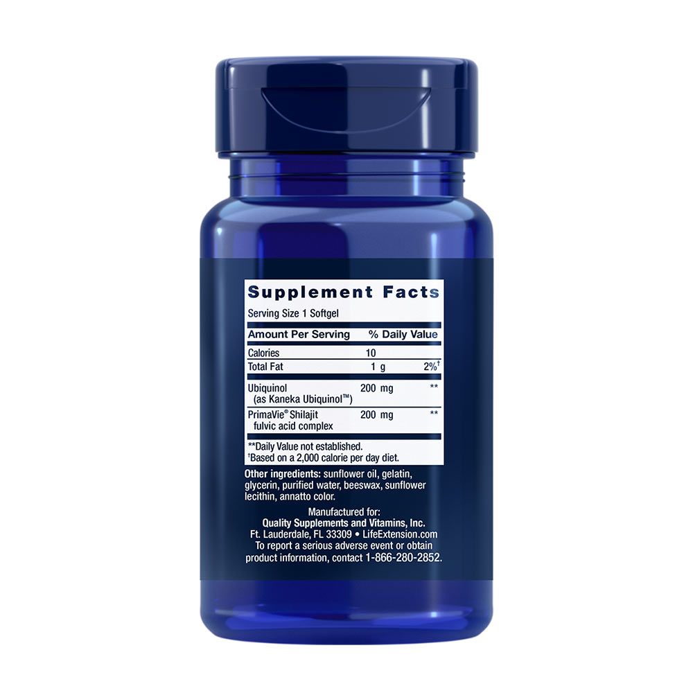 LIFE EXTENSION - SUPER UBIQUINOL COQ10 200 MG - 30 KAPSZULA LIFE EXTENSION - SUPER UBIQUINOL COQ10 200 MG - 30 KAPSZULA