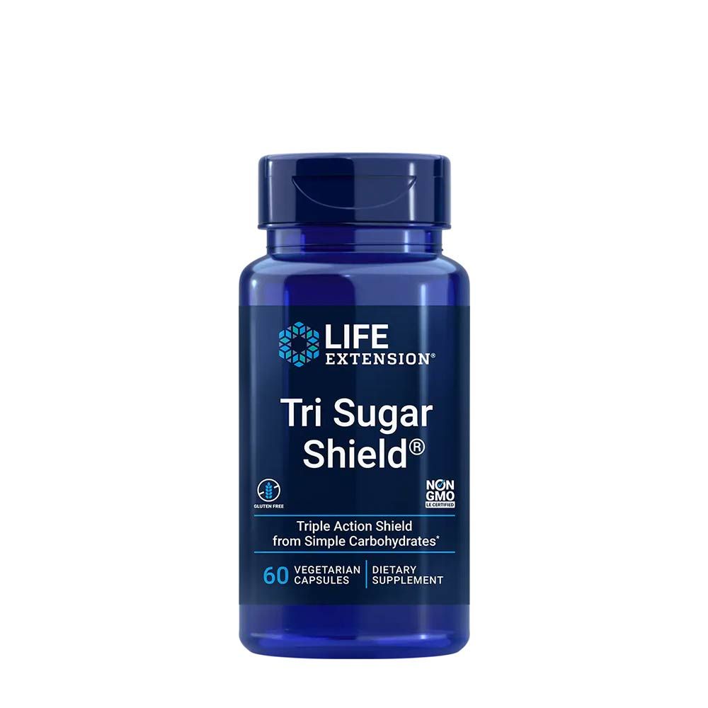 LIFE EXTENSION - TRI SUGAR SHIELD - 60 KAPSZULA LIFE EXTENSION - TRI SUGAR SHIELD - 60 KAPSZULA
