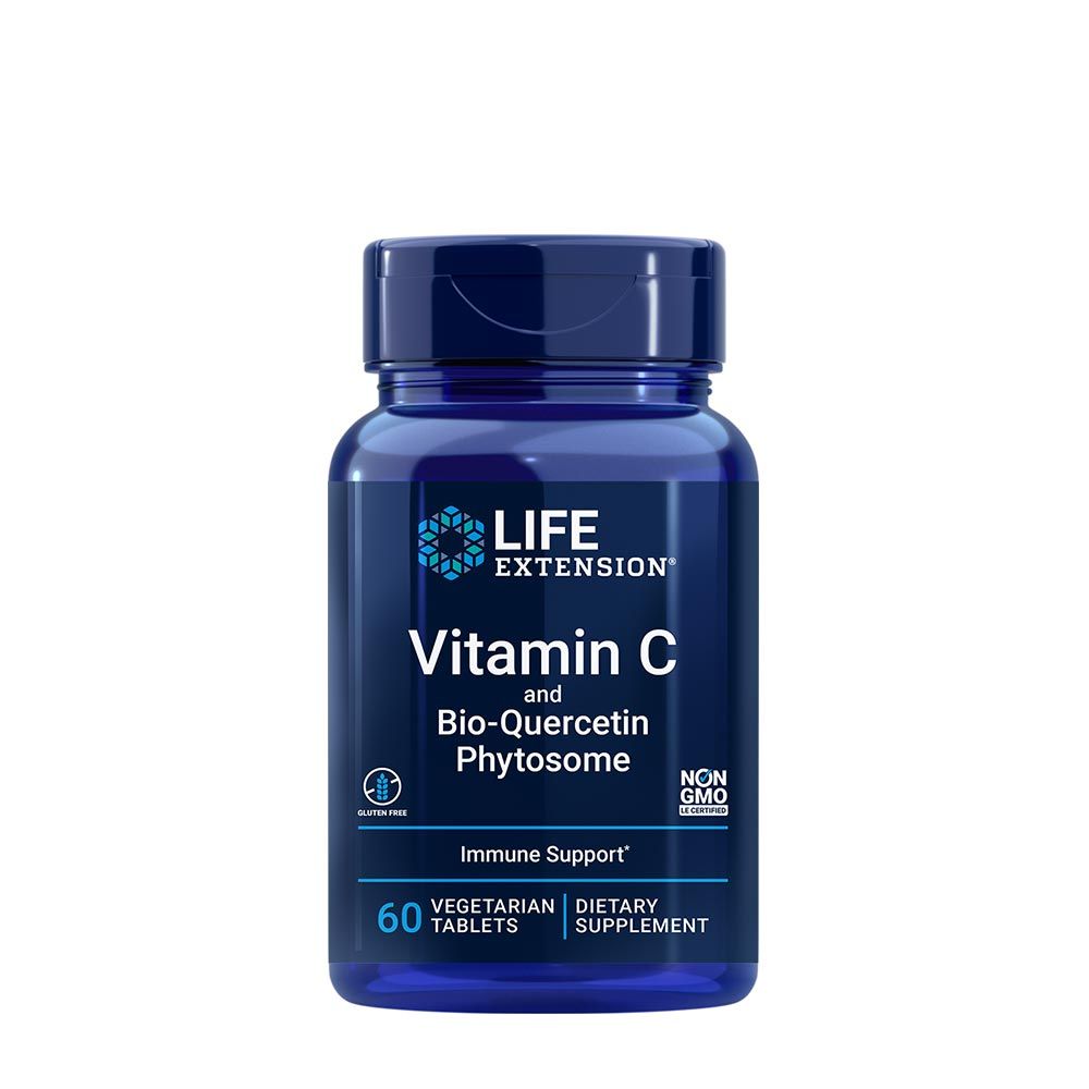 LIFE EXTENSION - VITAMIN C AND BIO-QUERCETIN PHYTOSOME - 60 TABLETTA LIFE EXTENSION - VITAMIN C AND BIO-QUERCETIN PHYTOSOME - 60 TABLETTA