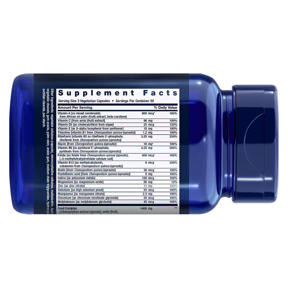 LIFE EXTENSION - WHOLE FOOD MULTIVITAMIN - 90 KAPSZULA LIFE EXTENSION - WHOLE FOOD MULTIVITAMIN - 90 KAPSZULA