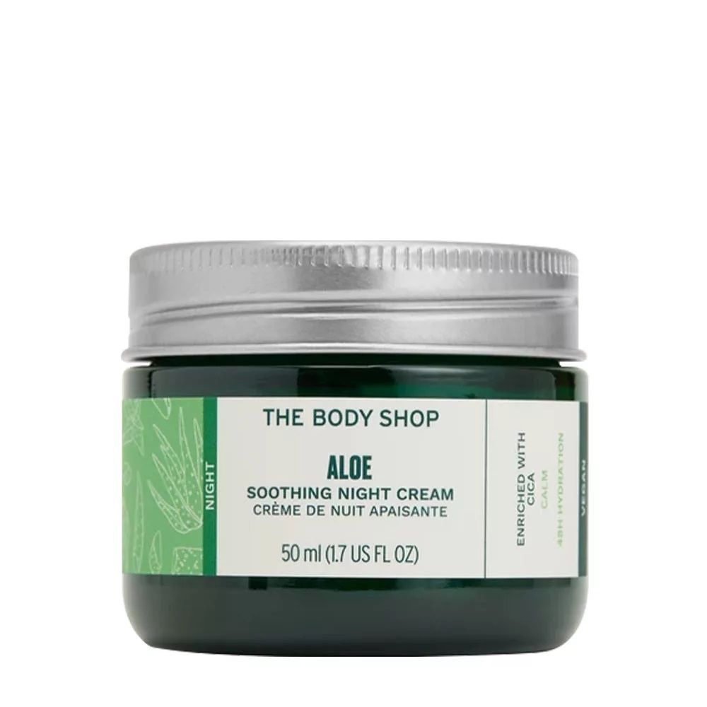 THE BODY SHOP - ALOE VERA NIGHT CREAM - ALOE VERA ÉJSZAKAI ARCKRÉM - 50 ML THE BODY SHOP - ALOE VERA NIGHT CREAM - ALOE VERA ÉJSZAKAI ARCKRÉM - 50 ML