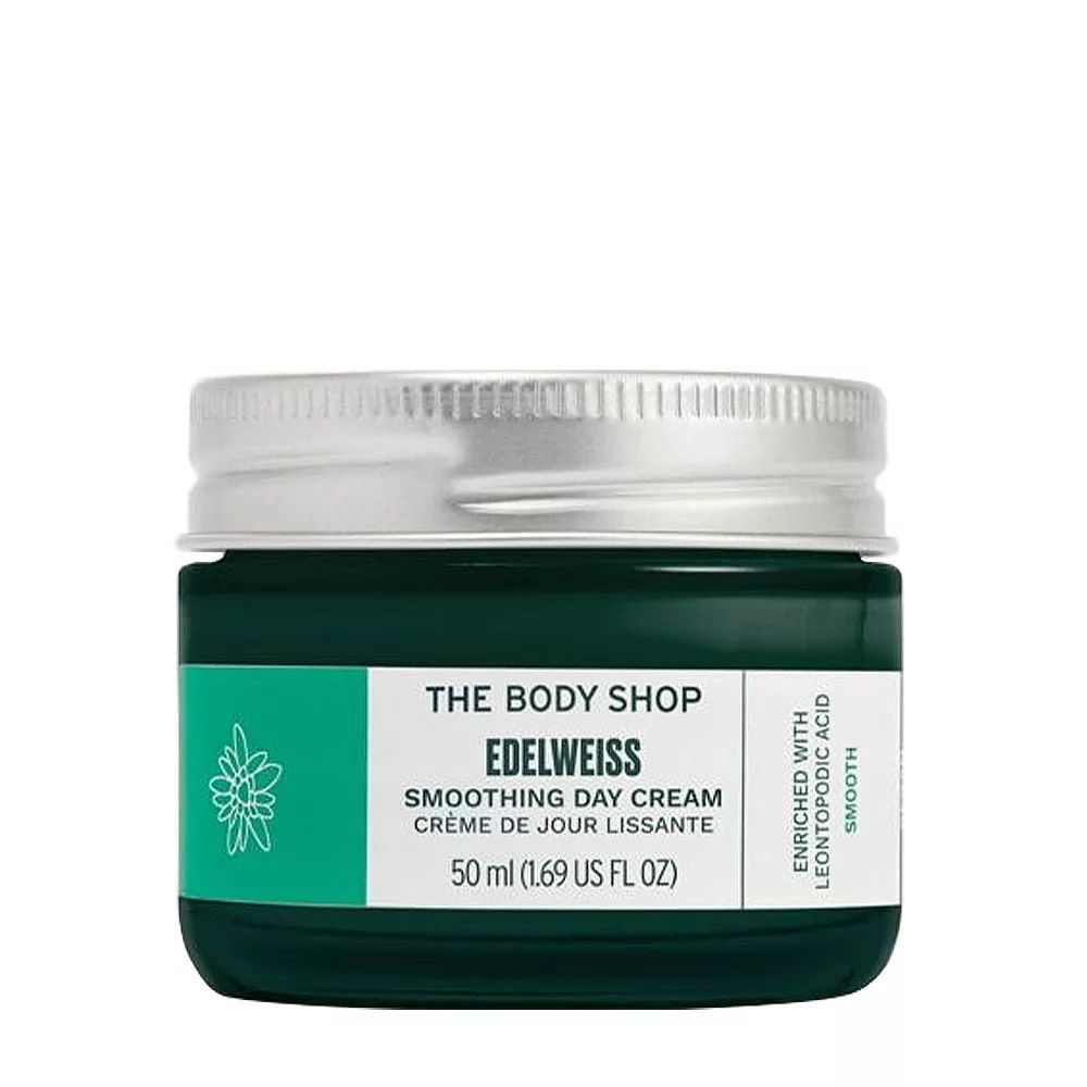 THE BODY SHOP - EDELWEISS SMOOTHING DAY CREAM - EDELWEISS NAPPALI ARCKRÉM - 50 ML THE BODY SHOP - EDELWEISS SMOOTHING DAY CREAM - EDELWEISS NAPPALI ARCKRÉM - 50 ML