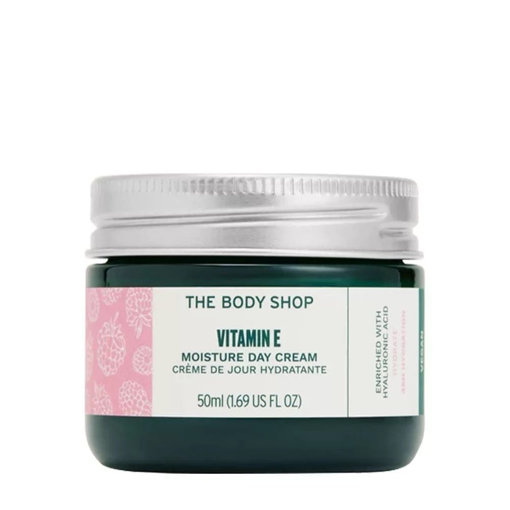 THE BODY SHOP - VITAMIN E MOISTURE DAY CREAM - E-VITAMINOS INTENZÍV ARCKRÉM - 50 ML THE BODY SHOP - VITAMIN E MOISTURE DAY CREAM - E-VITAMINOS INTENZÍV ARCKRÉM - 50 ML