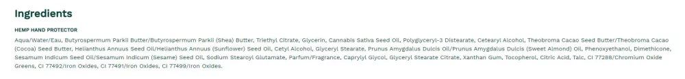 THE BODY SHOP - HEMP VEGAN RESCUING HAND CREAM - KENDERMAGOLAJOS VEGÁN KÉZKRÉM - 100 ML THE BODY SHOP - HEMP VEGAN RESCUING HAND CREAM - KENDERMAGOLAJOS VEGÁN KÉZKRÉM - 100 ML