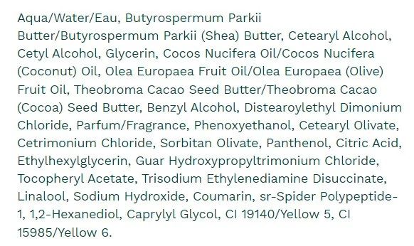 THE BODY SHOP - SHEA SHAMPOO - SHEA SAMPON - 250 ML THE BODY SHOP - SHEA SHAMPOO - SHEA SAMPON - 250 ML