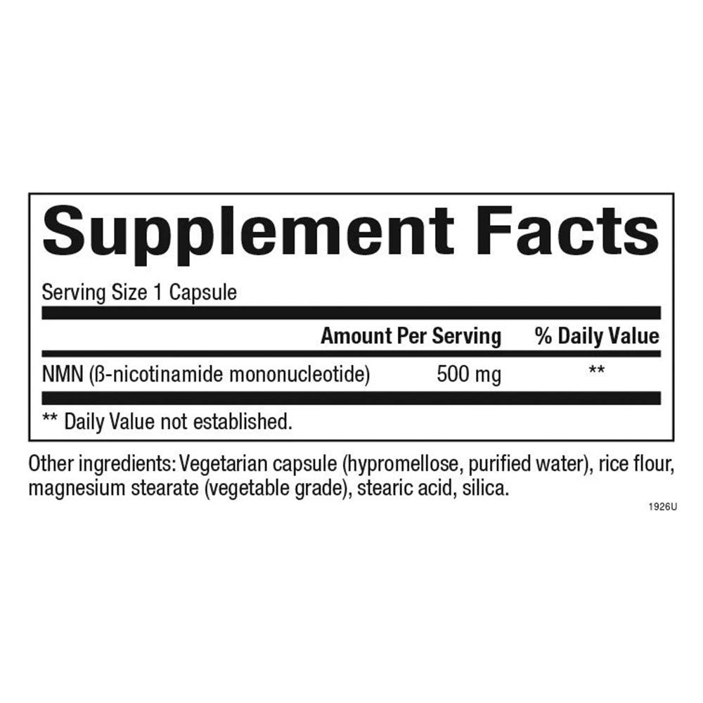 NATURAL FACTORS - REGENERLIFE NMNSURGE NAD+ BOOST 500 MG - 30 KAPSZULA NATURAL FACTORS - REGENERLIFE NMNSURGE NAD+ BOOST 500 MG - 30 KAPSZULA