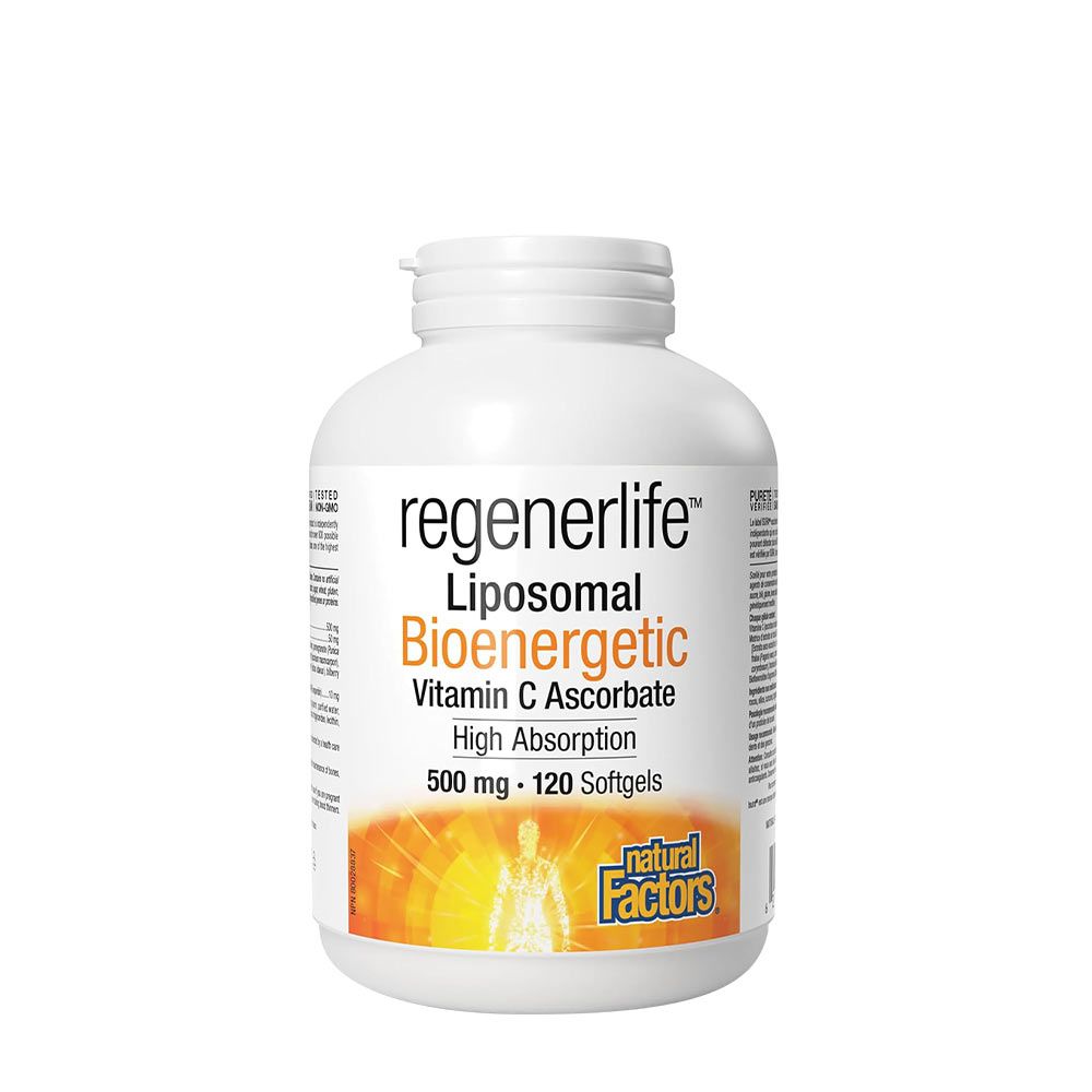 NATURAL FACTORS - LIPOSOMAL VITAMIN C - 120 KAPSZULA NATURAL FACTORS - LIPOSOMAL VITAMIN C - 120 KAPSZULA