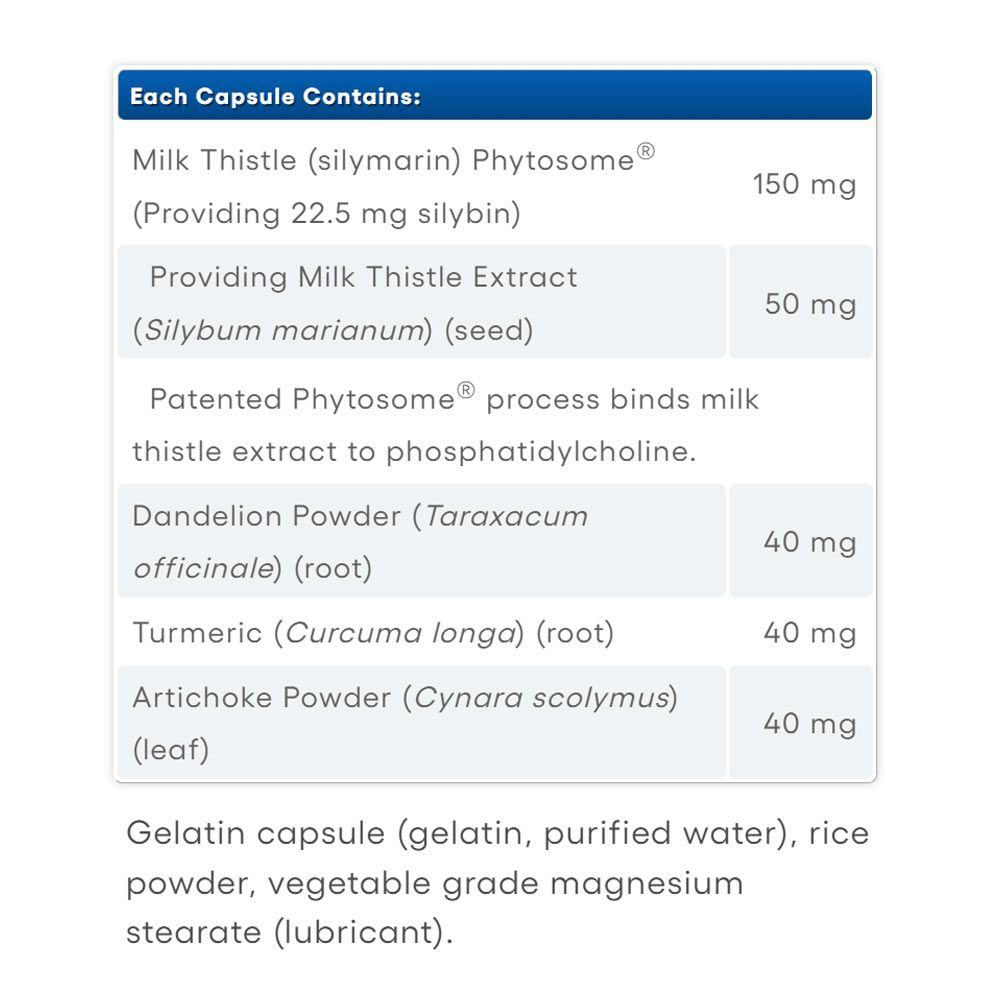 NATURAL FACTORS - MILK THISTLE PHYTOSOME 150 MG - 90 KAPSZULA