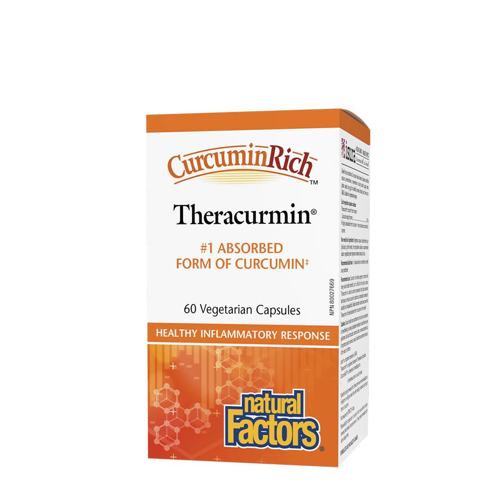 NATURAL FACTORS - THERACURMIN 30 MG - 60 KAPSZULA NATURAL FACTORS - THERACURMIN 30 MG - 60 KAPSZULA
