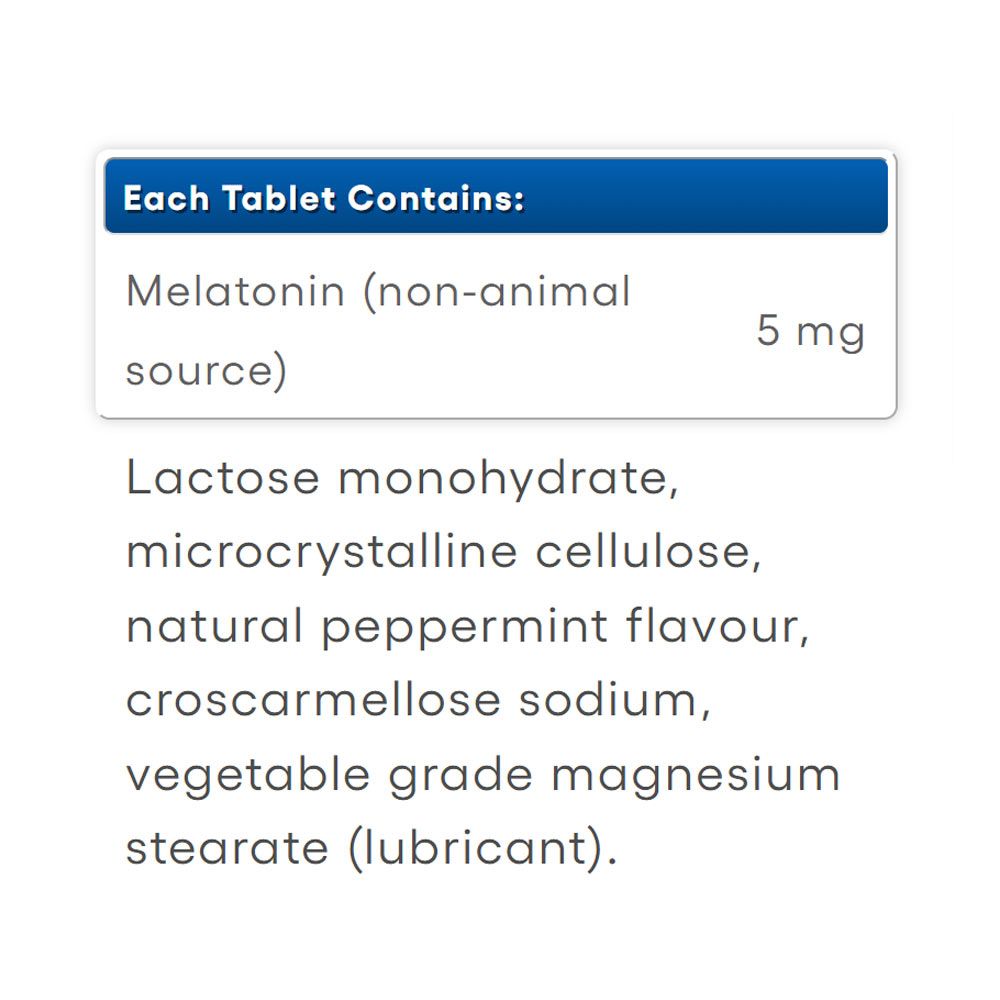 NATURAL FACTORS - MELATONIN 5 MG - 180 TABLETTA NATURAL FACTORS - MELATONIN 5 MG - 180 TABLETTA