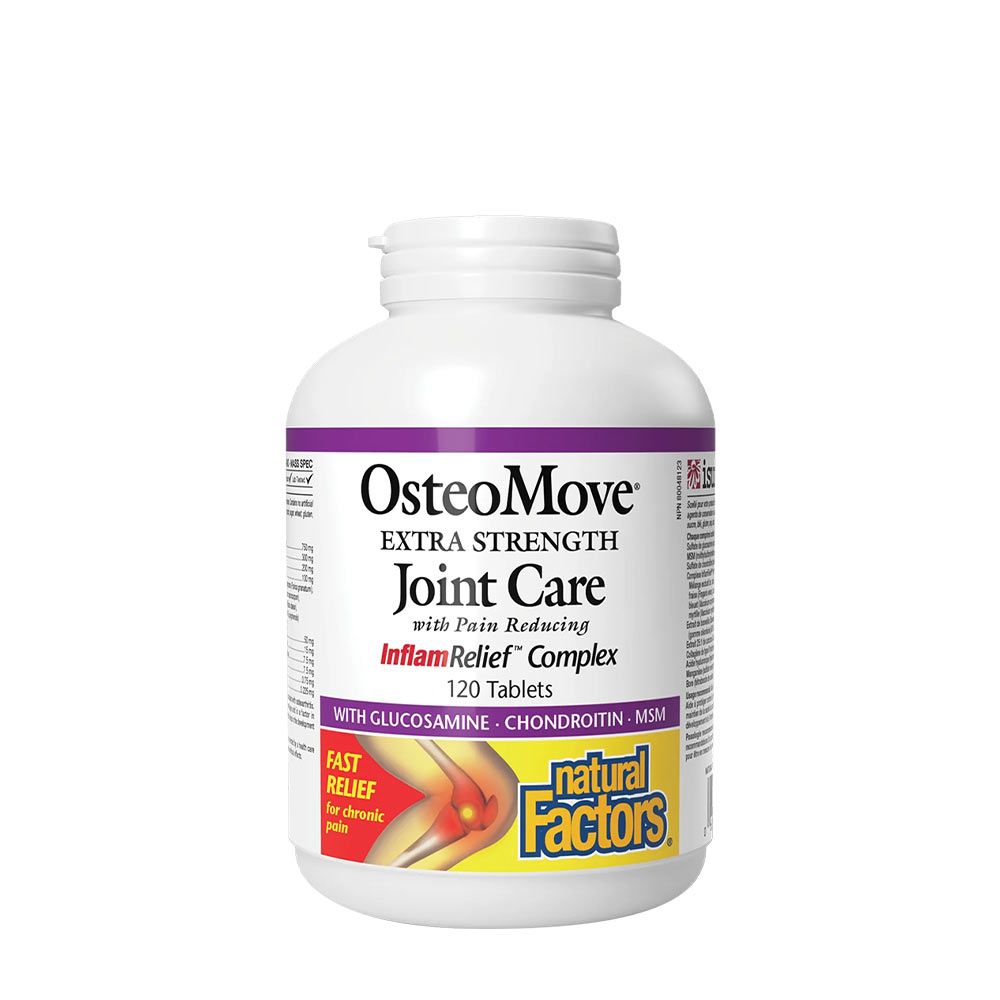 NATURAL FACTORS - OSTEOMOVE JOINT CARE EXTRA STRENGTH - 120 TABLETTA NATURAL FACTORS - OSTEOMOVE JOINT CARE EXTRA STRENGTH - 120 TABLETTA
