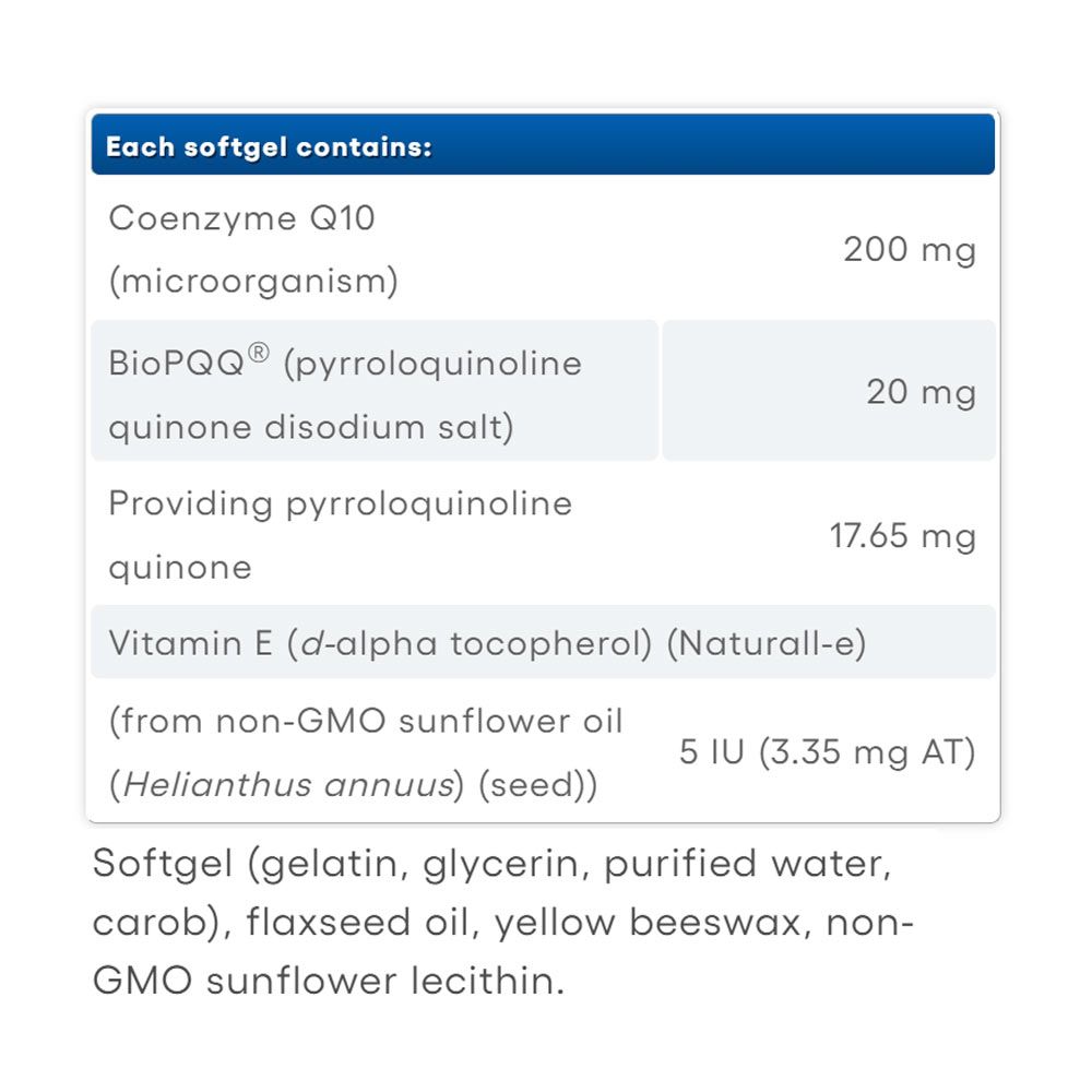 NATURAL FACTORS - PQQ-10 20 MG - Q10 KOENZIM 200 MG - 60 KAPSZULA NATURAL FACTORS - PQQ-10 20 MG - Q10 KOENZIM 200 MG - 60 KAPSZULA
