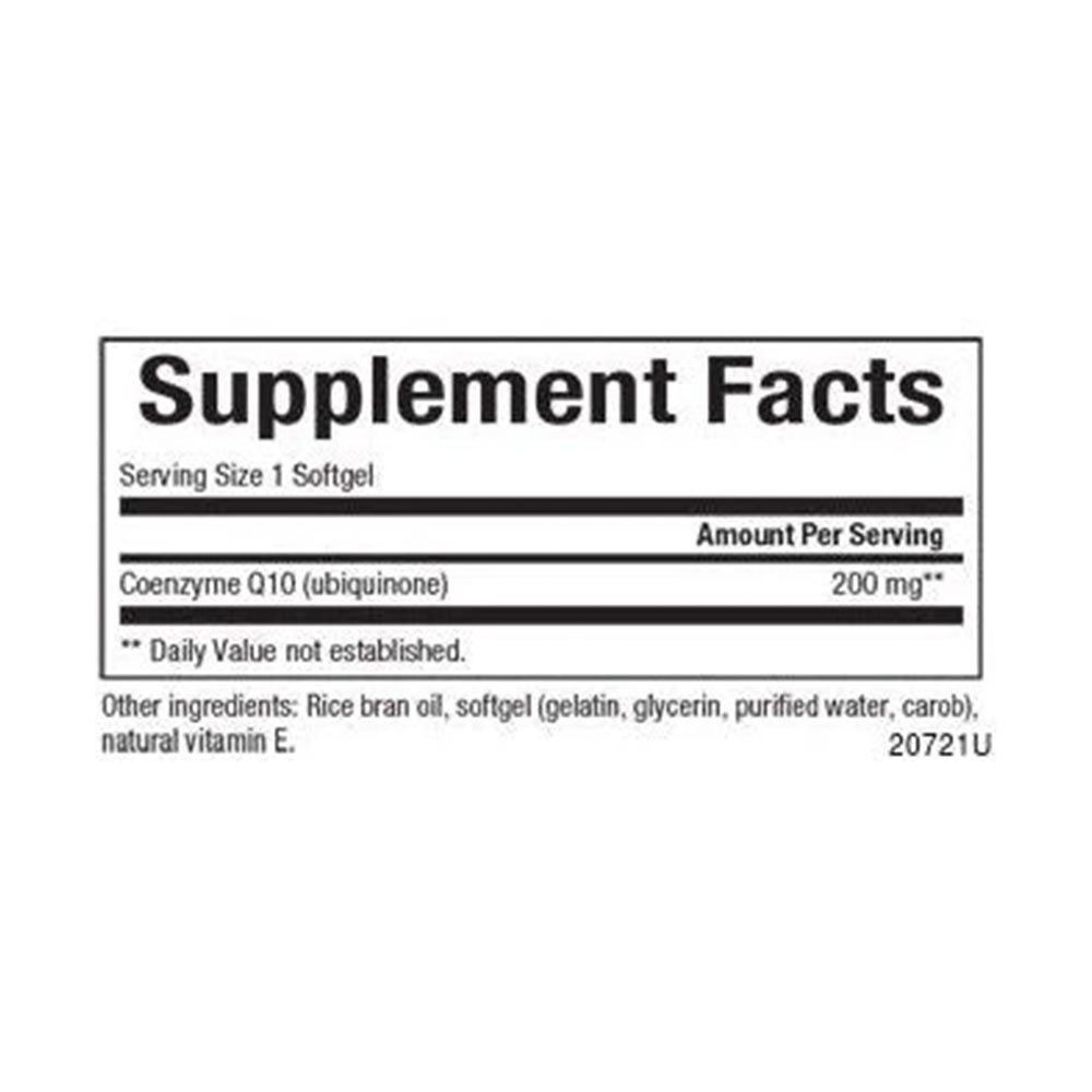 NATURAL FACTORS - COENZYME Q10 100 % NATURAL - 60 KAPSZULA