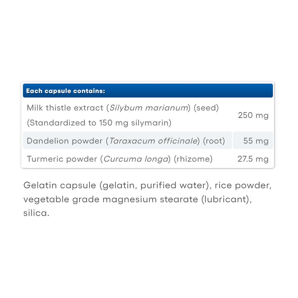 NATURAL FACTORS - MILK THISTLE 250 MG/150 MG SILYMARIN - 90 KAPSZULA
