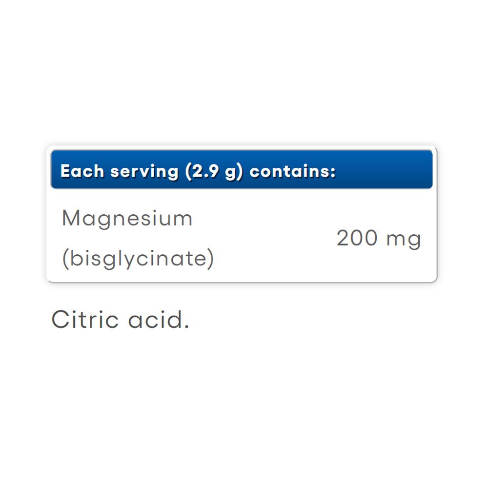 NATURAL FACTORS - MAGNESIUM BISGLYCINATE PURE 200 MG - 290 G
