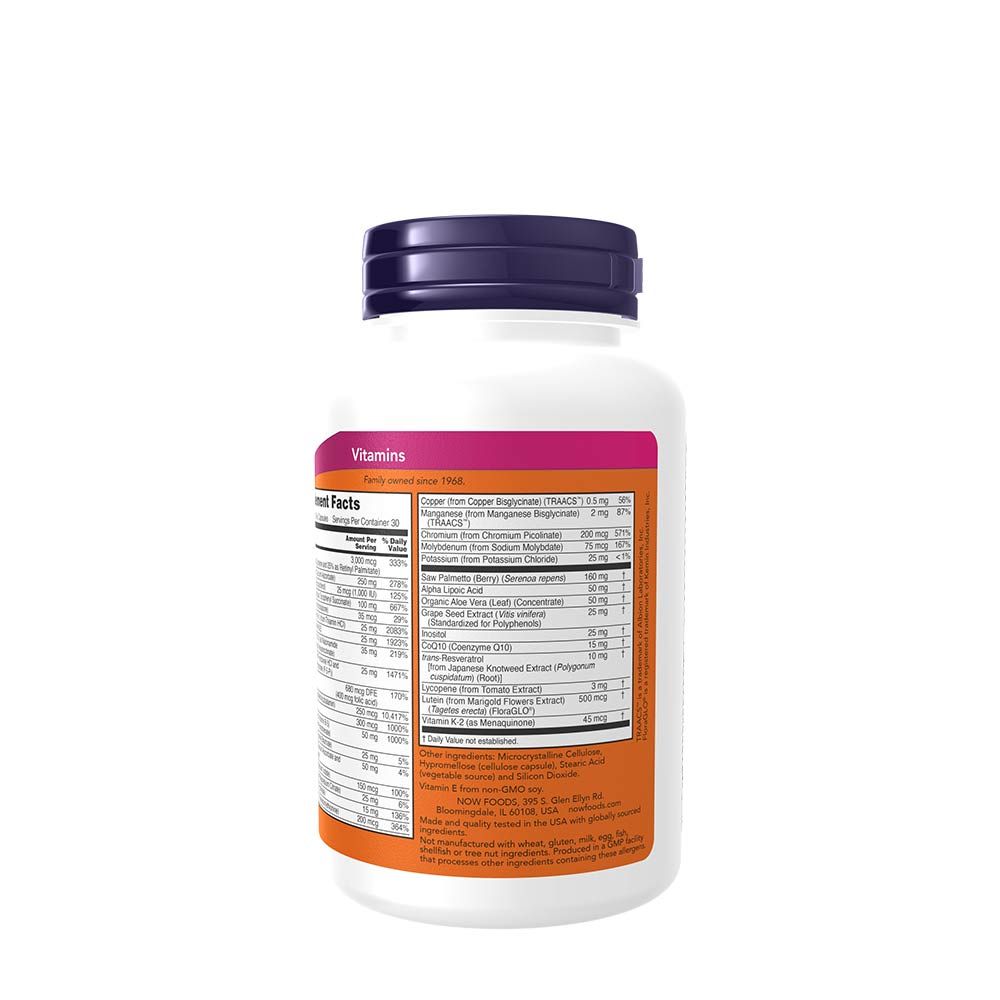 NOW - ADAM MULTIVITAMIN KAPSZULA FÉRFIAKNAK - 90 KAPSZULA NOW - ADAM MULTIVITAMIN KAPSZULA FÉRFIAKNAK - 90 KAPSZULA