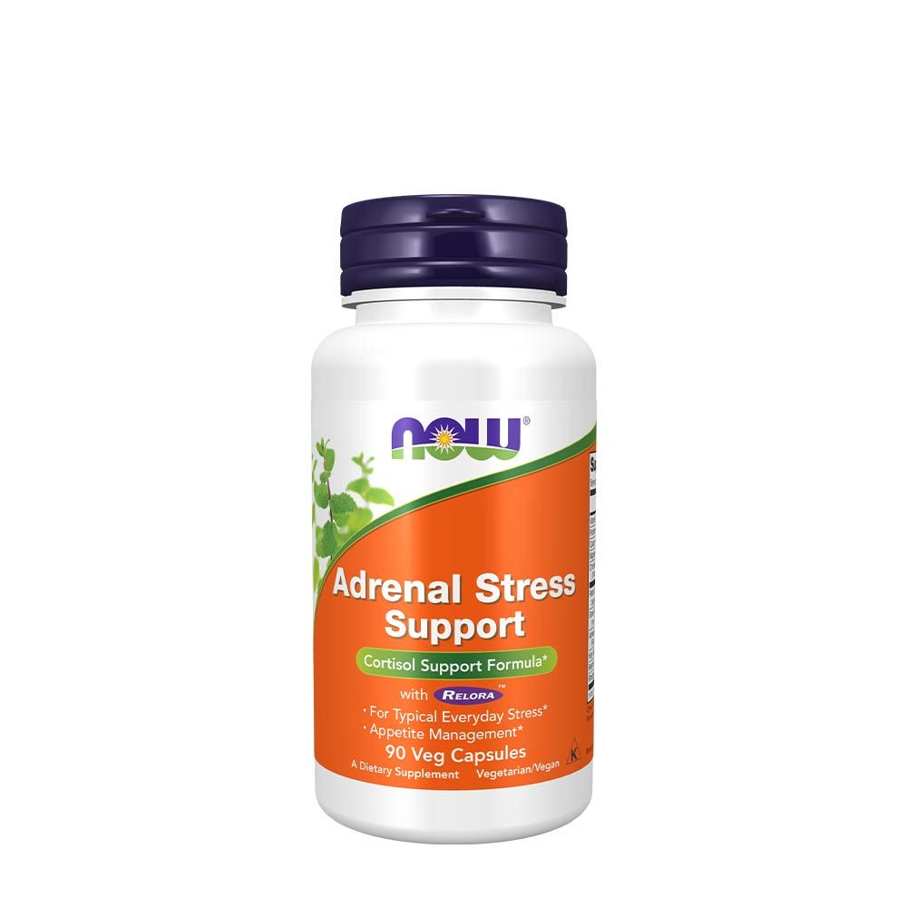 NOW - ADRENAL STRESS SUPPORT WITH RELORA - MELLÉKVESÉT TÁMOGATÓ - 90 KAPSZULA NOW - ADRENAL STRESS SUPPORT WITH RELORA - MELLÉKVESÉT TÁMOGATÓ - 90 KAPSZULA
