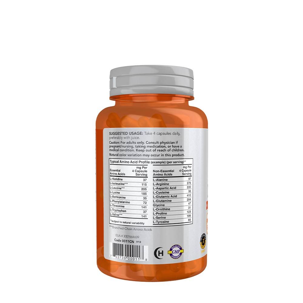 NOW - AMINO COMPLETE - AMINOSAV - 120 KAPSZULA NOW - AMINO COMPLETE - AMINOSAV - 120 KAPSZULA