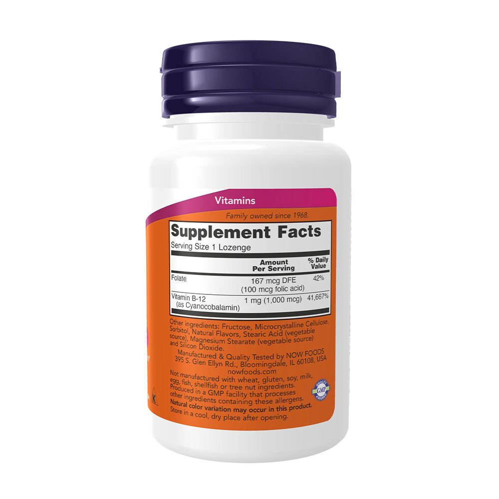 NOW - B12-VITAMIN 1000 MCG - 100 TABLETTA NOW - B12-VITAMIN 1000 MCG - 100 TABLETTA