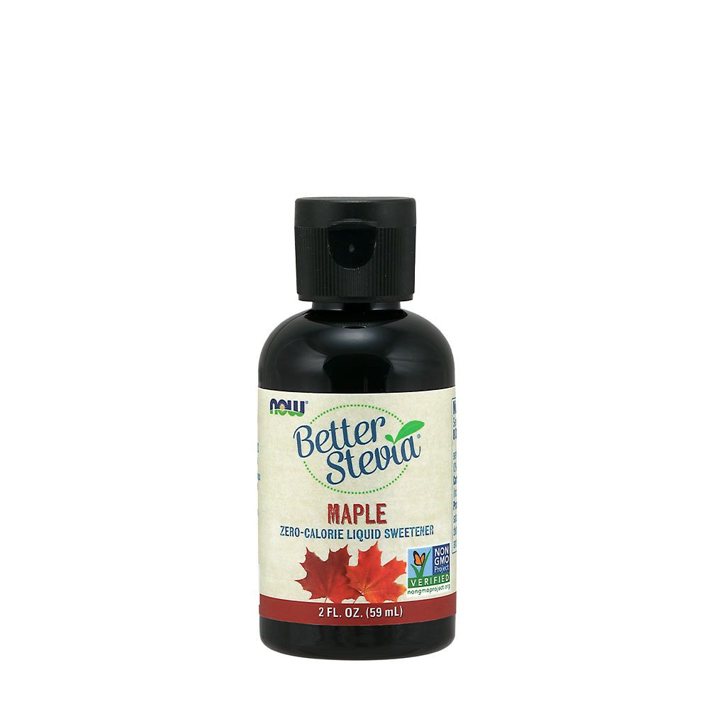 NOW - BETTERSTEVIA LIQUID - FOLYÉKONY ÉDESÍTŐSZER - JUHAR - 59 ML